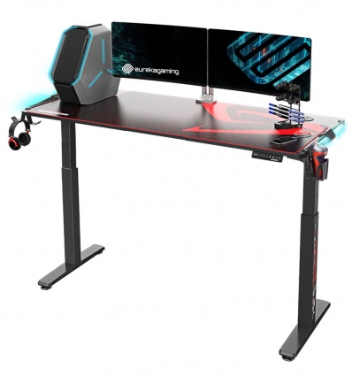 Eureka Ergonomic  S62B Gaming Desk (164,4 x 70 x 76-123cm)