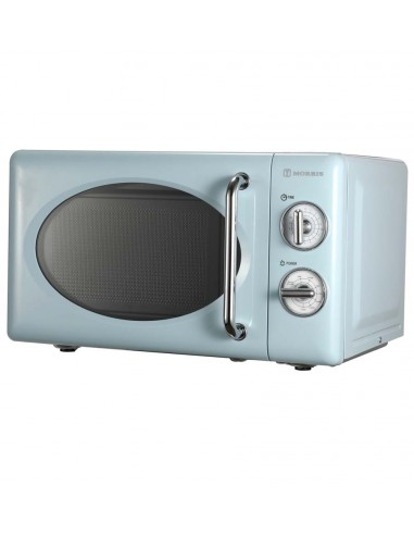 Morris MWRS-20704LB Φούρνος Μικροκυμάτων Retro Blue 800W