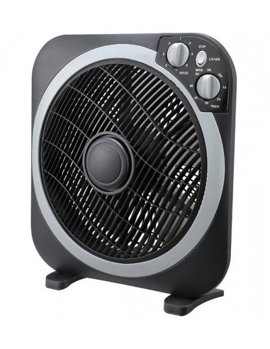 IQ PBF-34 Box Fan Ανεμιστήρας 30cm 45W Black