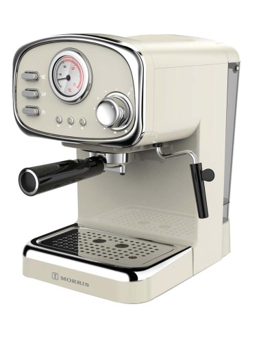 Morris R20806EMC Μηχανή Espresso 1100W Μπεζ