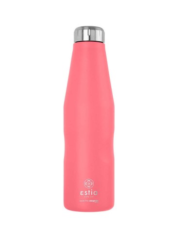 Estia Travel Flask Save The Aegean Μπουκάλι Θερμός Fusion Coral 750ml