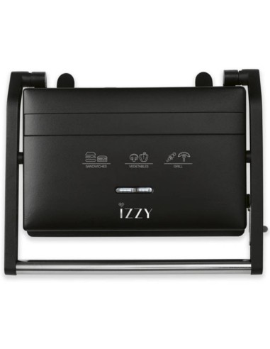 Izzy IZ-2020 Aria Τοστιέρα για 2 Τοστ 1300W Μαύρη