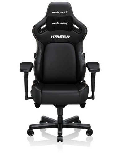 Anda Seat Gaming Chair Kaiser 4 XL Καρέκλα Gaming Δερματίνης Black (AD12YDDC-XLL-20BPV/C) (ΔΙΑΘΕΣΙΜΗ ΓΙΑ ΔΟΚΙΜΗ)